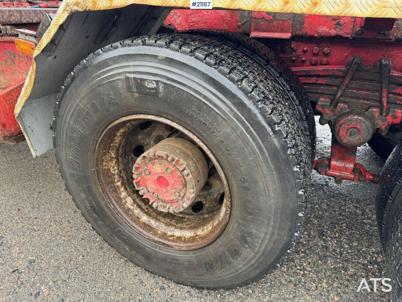 Hook lift truck Scania R164