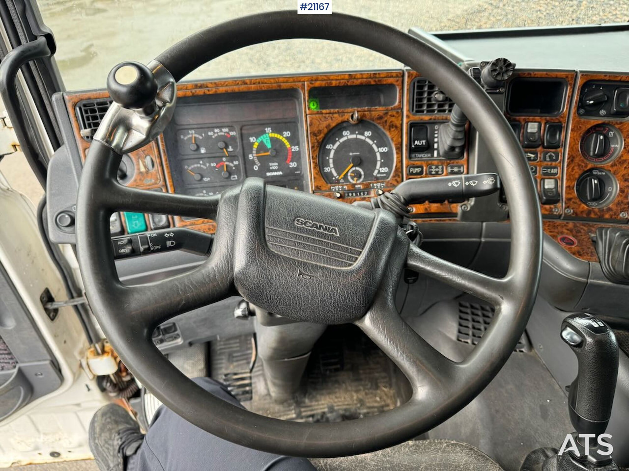 Hook lift truck Scania R164