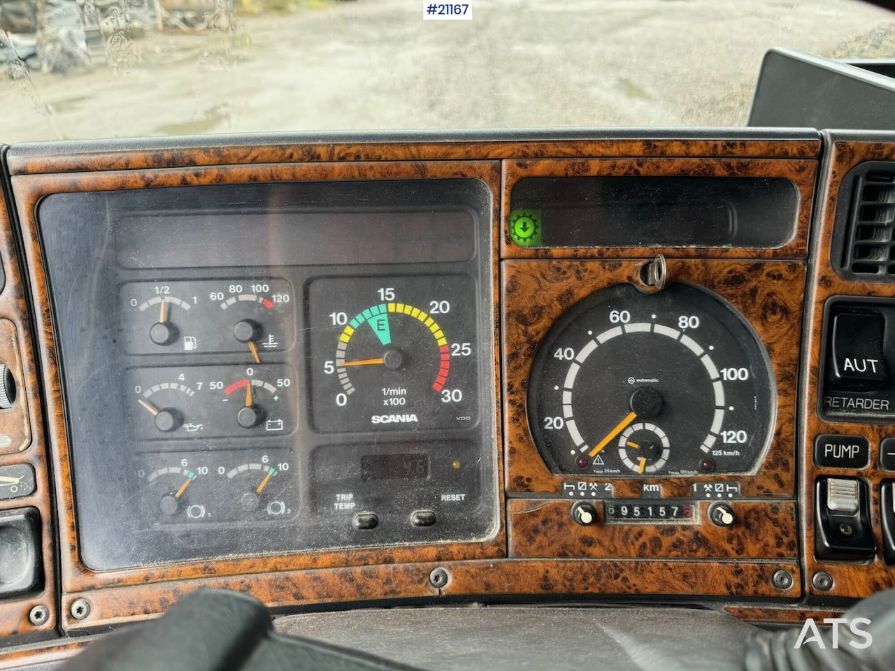 Hook lift truck Scania R164