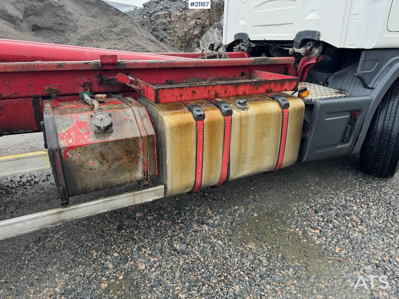 Hook lift truck Scania R164