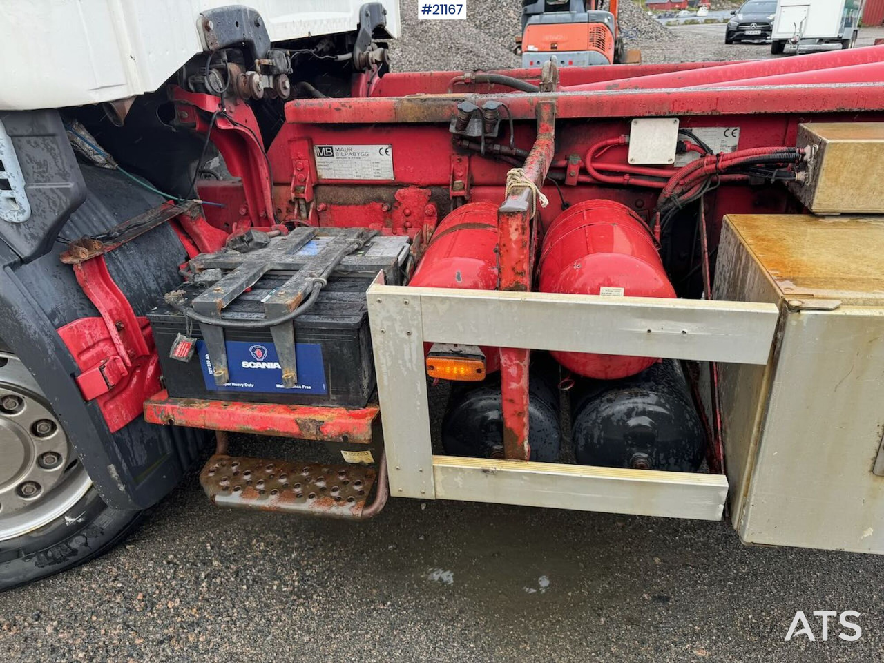 Hook lift truck Scania R164