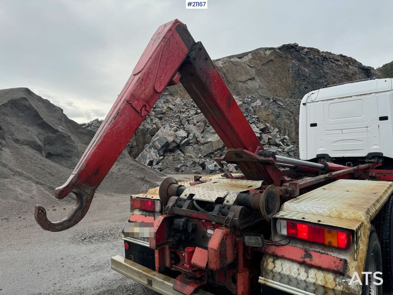 Hook lift truck Scania R164