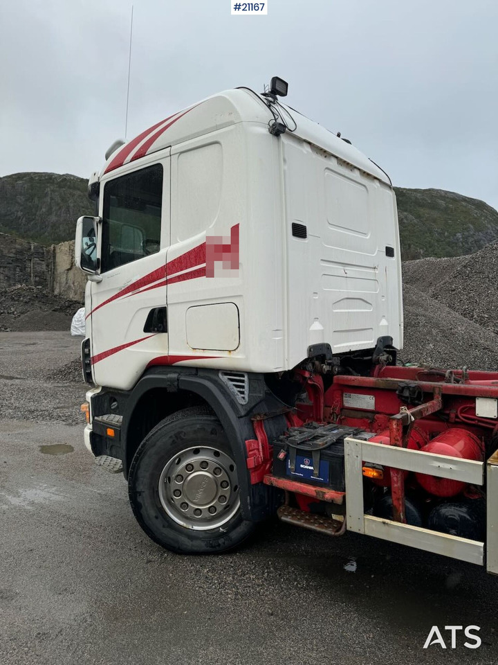 Hook lift truck Scania R164