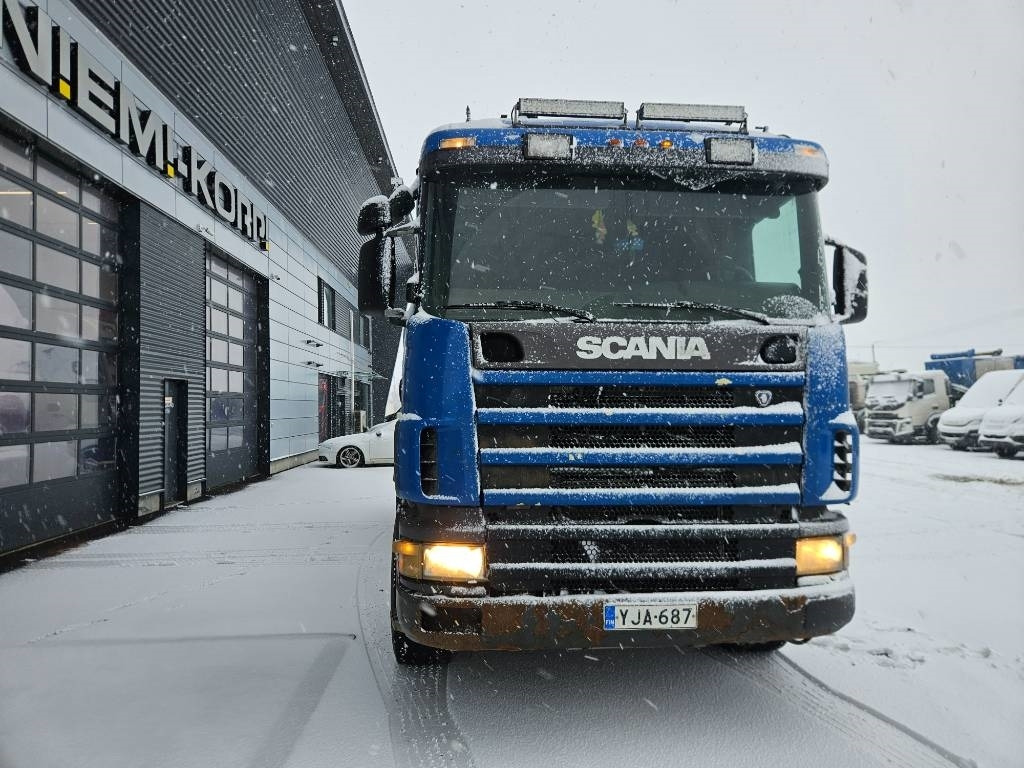 Hook lift truck Scania R164 6m taittokoukku