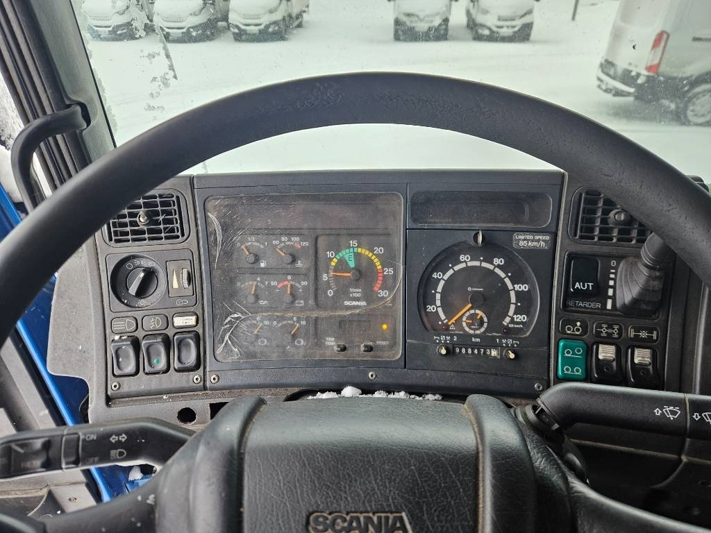 Hook lift truck Scania R164 6m taittokoukku