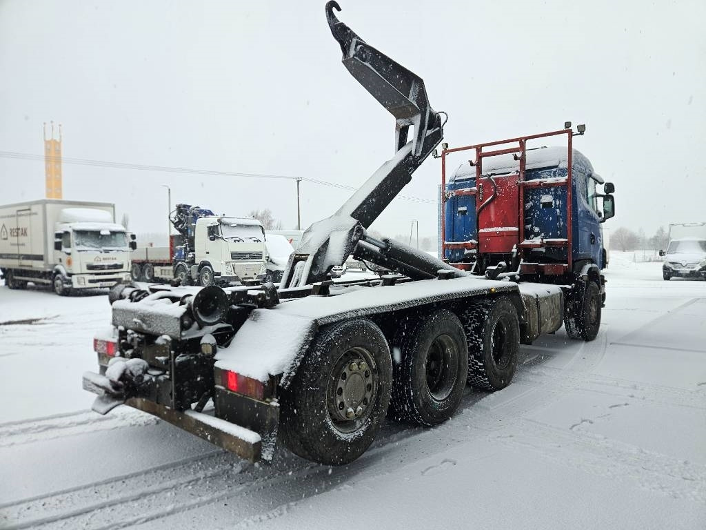 Hook lift truck Scania R164 6m taittokoukku