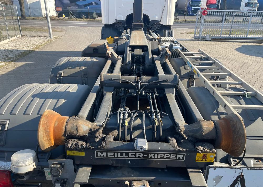 Hook lift truck Scania R410 Hakowiec MEILLER RK20 65