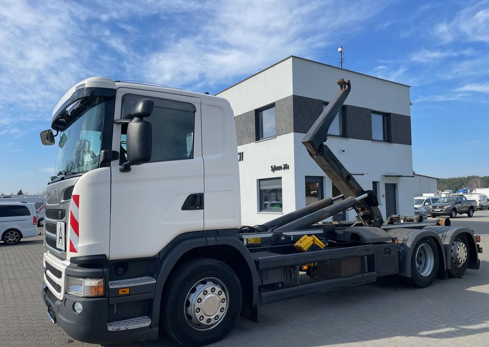 Hook lift truck Scania R410 Hakowiec MEILLER RK20 65