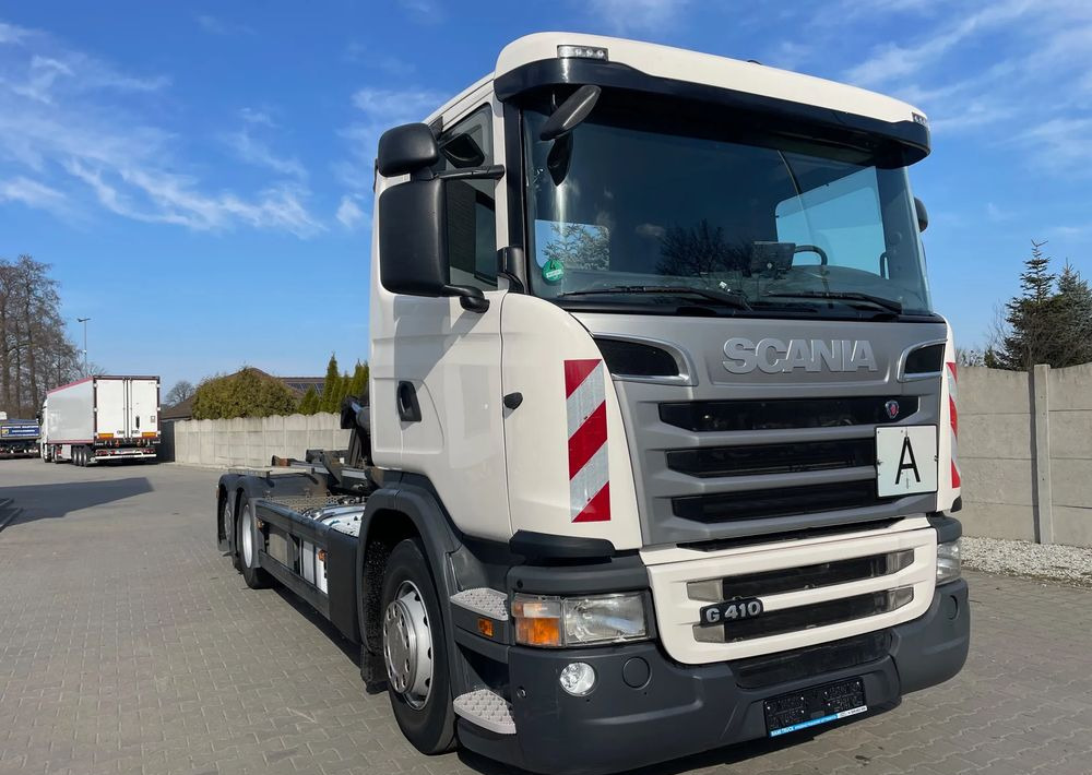 Hook lift truck Scania R410 Hakowiec MEILLER RK20 65