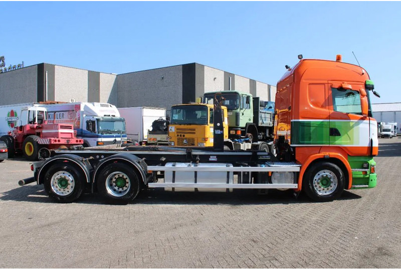 Hook lift truck Scania R440 + EURO 5 + 21T VDL