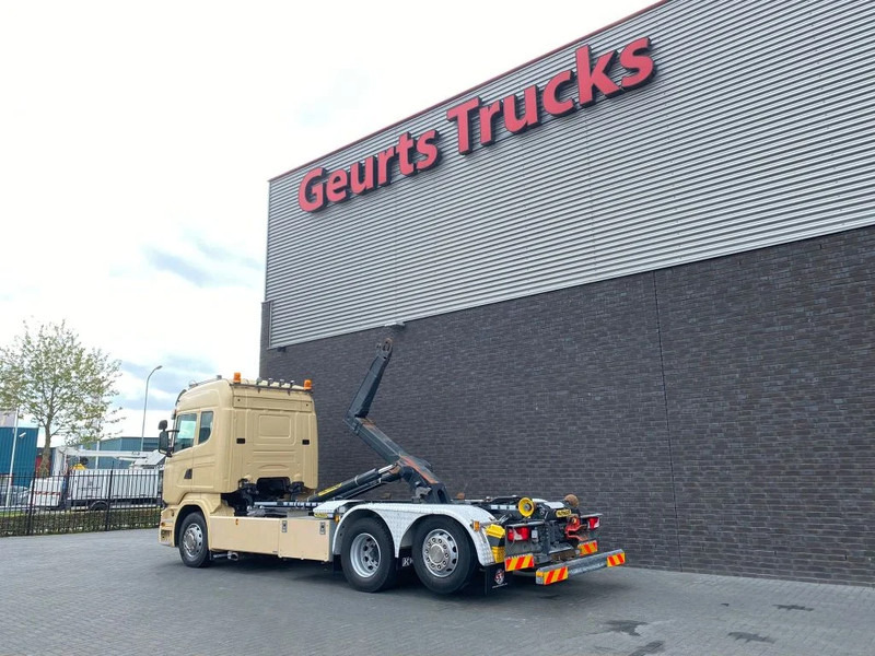 Hook lift truck Scania R450 6X2 + PALFINGER HAAKARMSYSTEEM/ABROLLKIPPER/HOOKLIFT