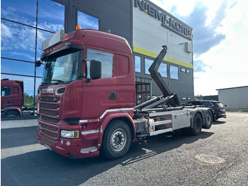 Hook lift truck Scania R450 6x2*4 