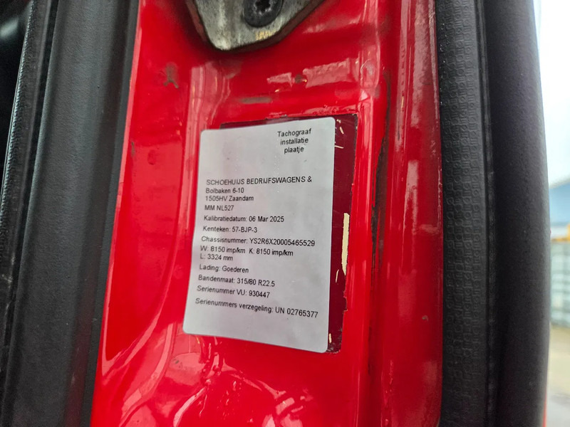 Hook lift truck Scania R450 6x2*4 VDL hooklift