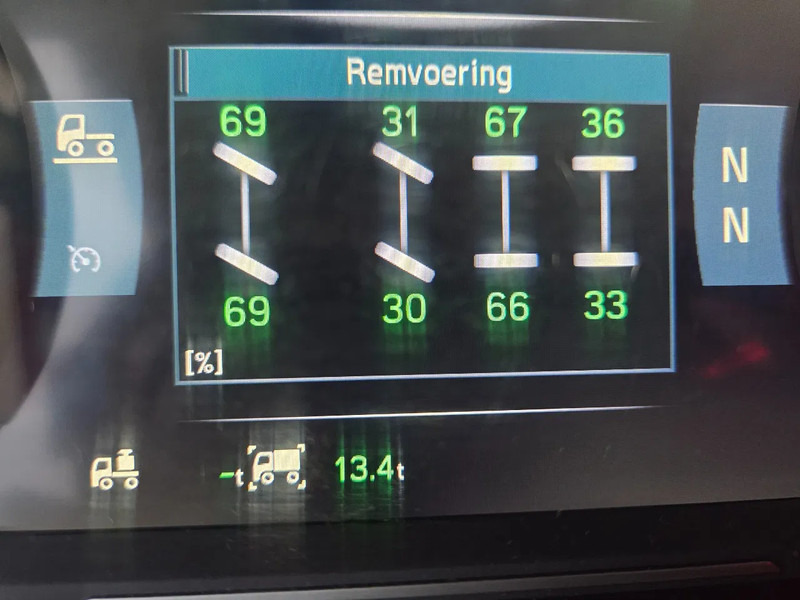 Hook lift truck Scania R450 8x2 VDL hooklift / full air