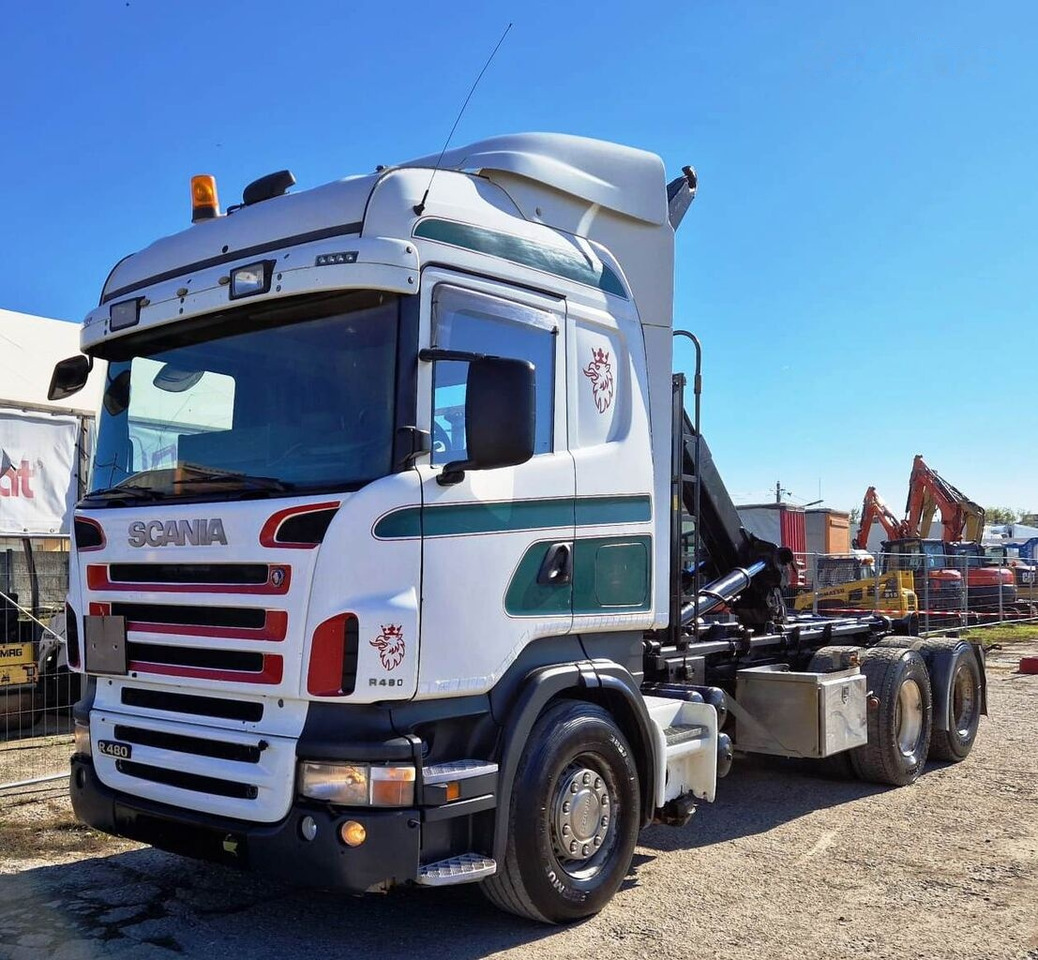 Hook lift truck Scania R480