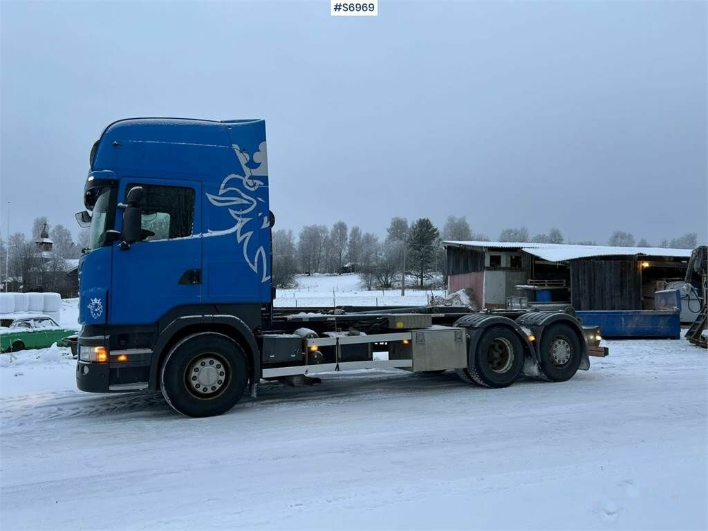 Hook lift truck Scania R480 Hook Truck