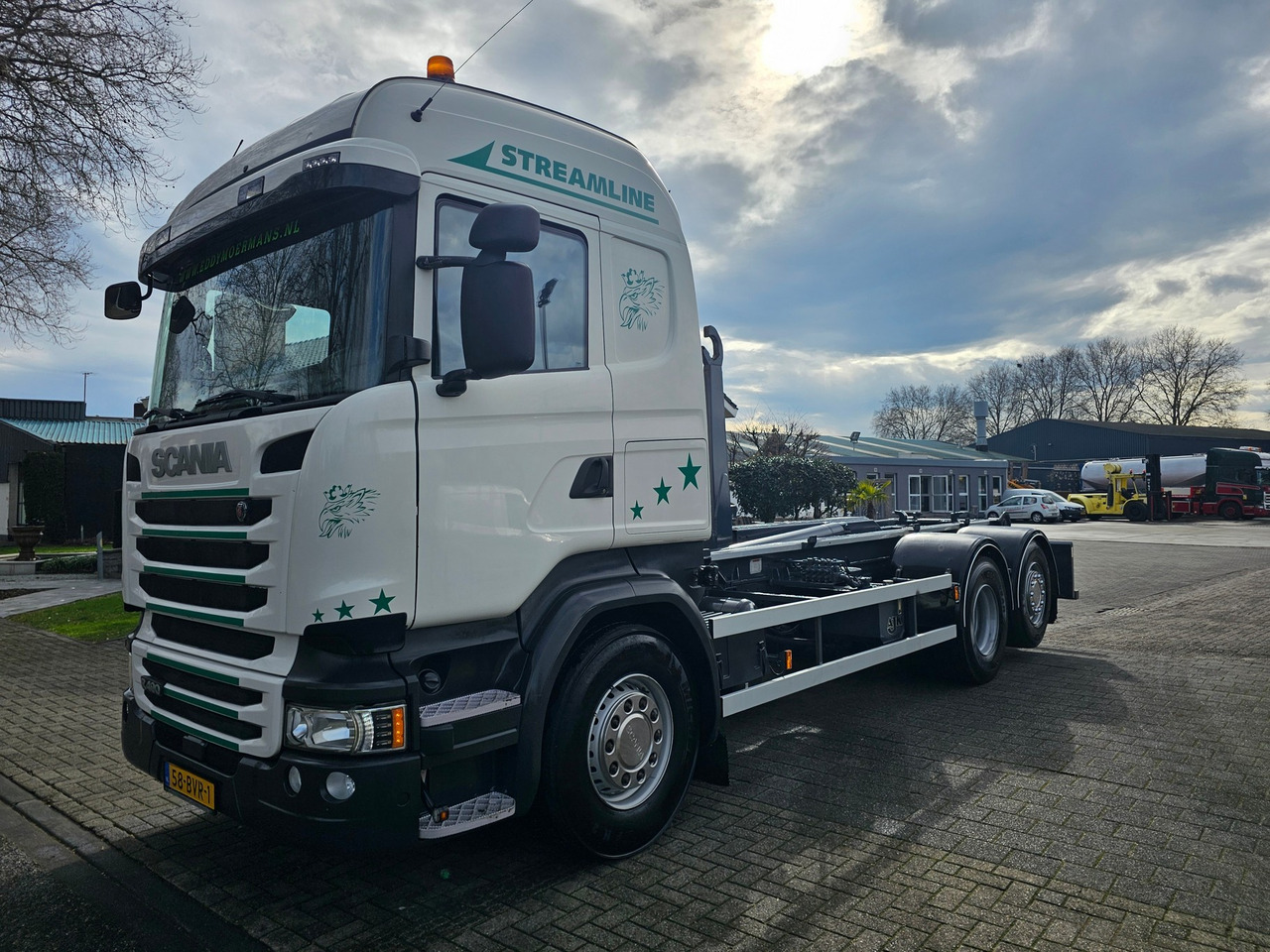 Hook lift truck Scania R490 Highline 6x2