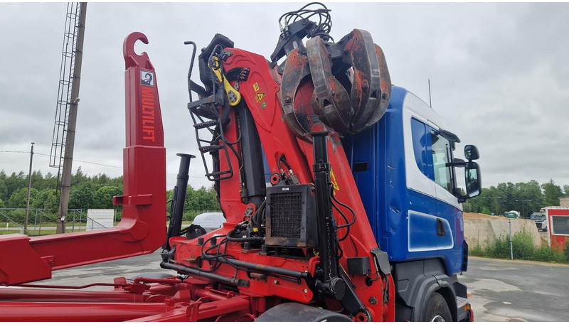 Hook lift truck Scania R500 8X4 Epsilon E250Z95