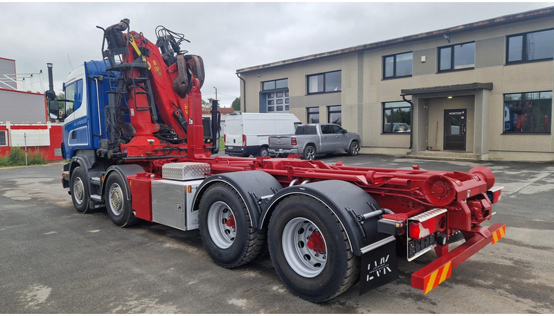 Hook lift truck Scania R500 8X4 Epsilon E250Z95