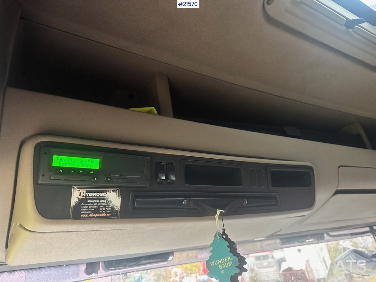 Hook lift truck Scania R500 Krokbil m/ Kasse