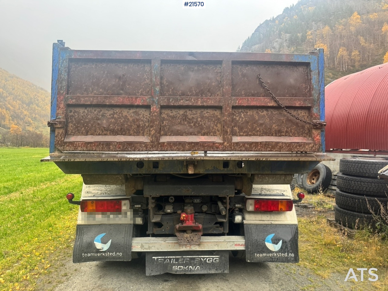 Hook lift truck Scania R500 Krokbil m/ Kasse