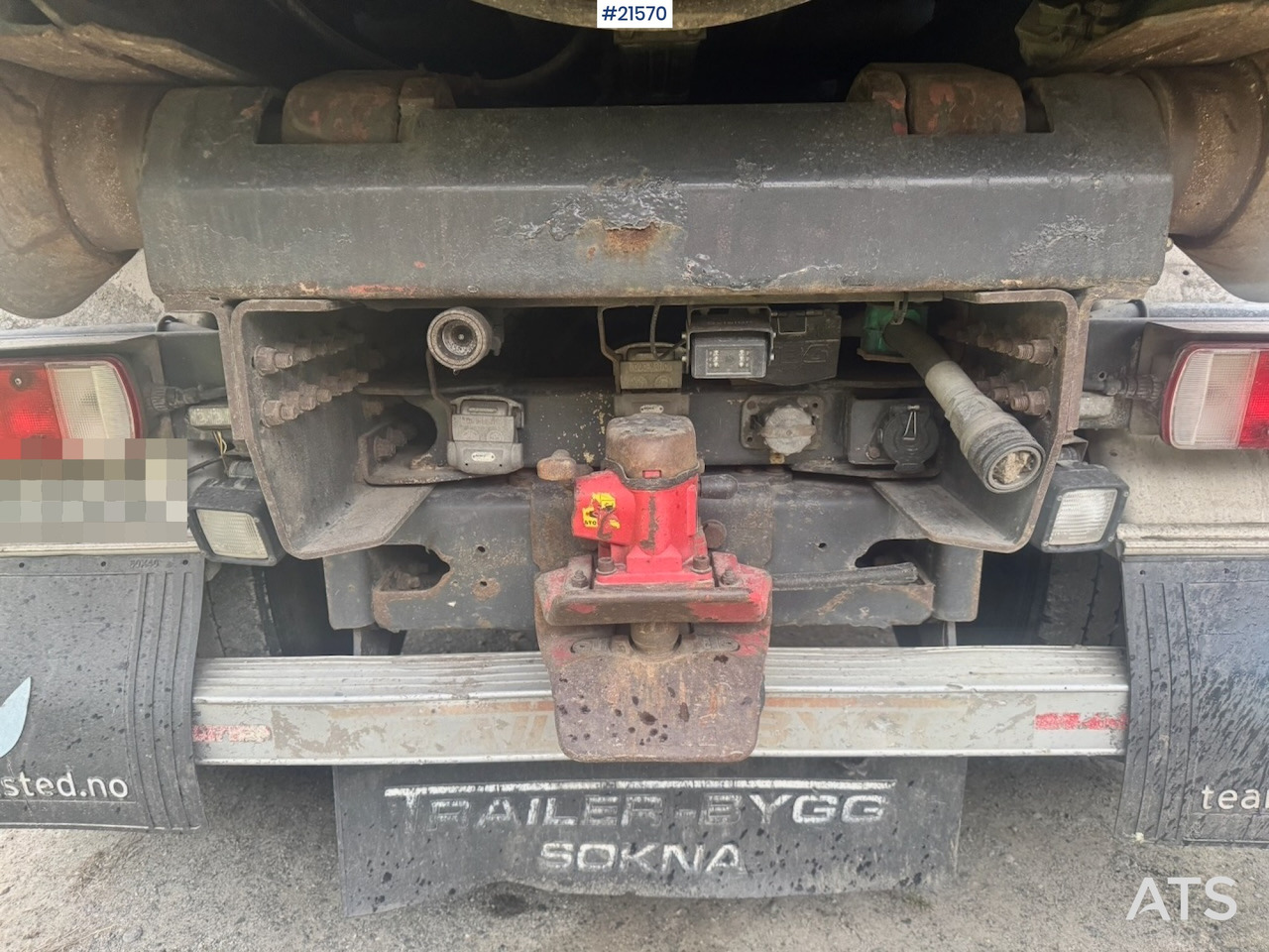 Hook lift truck Scania R500 Krokbil m/ Kasse