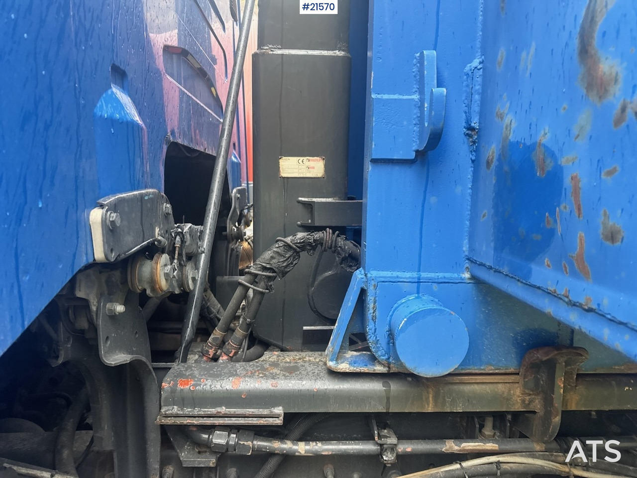 Hook lift truck Scania R500 Krokbil m/ Kasse