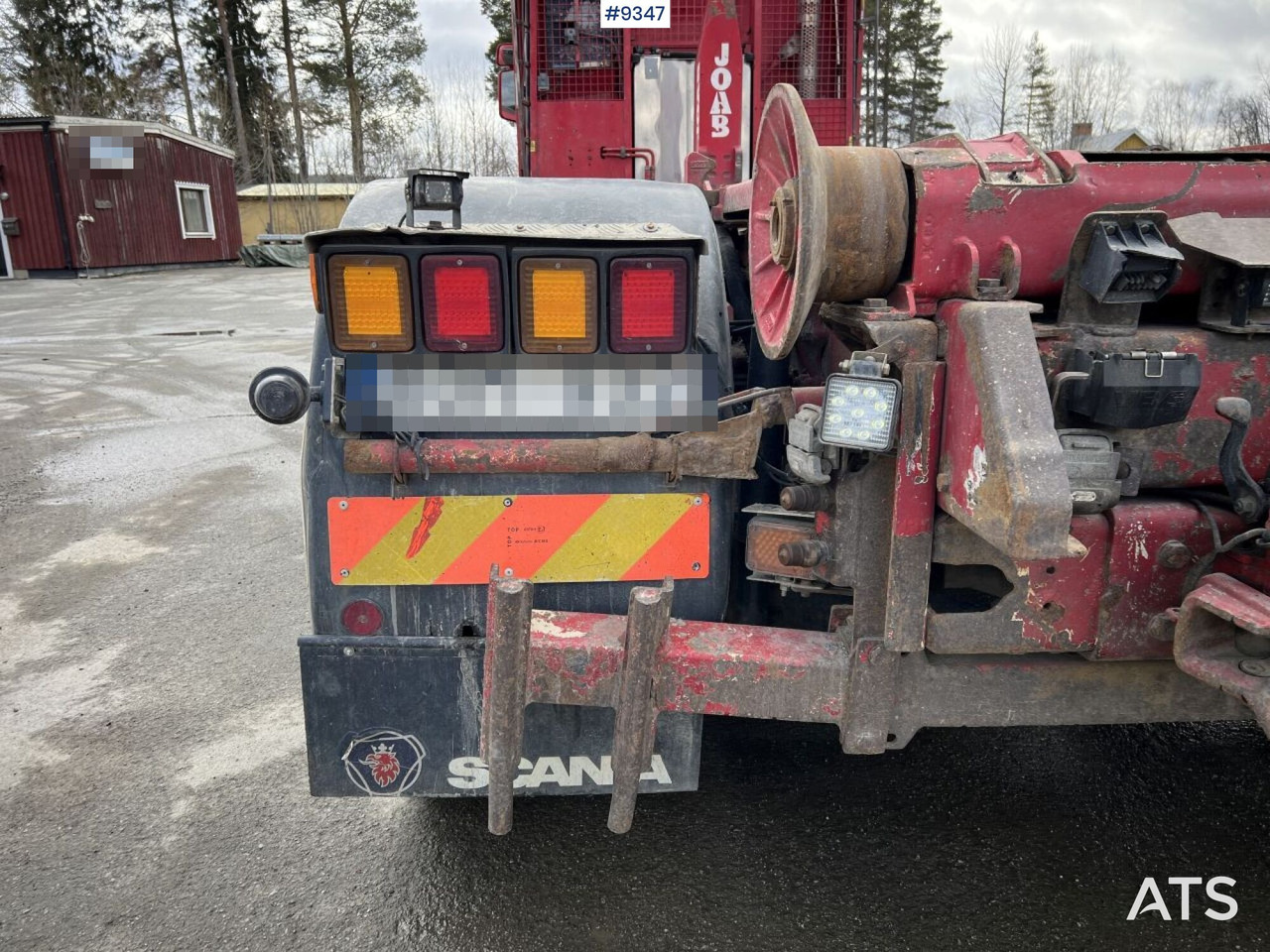 Hook lift truck Scania R500 Tridem Hooklift (VIDEO)