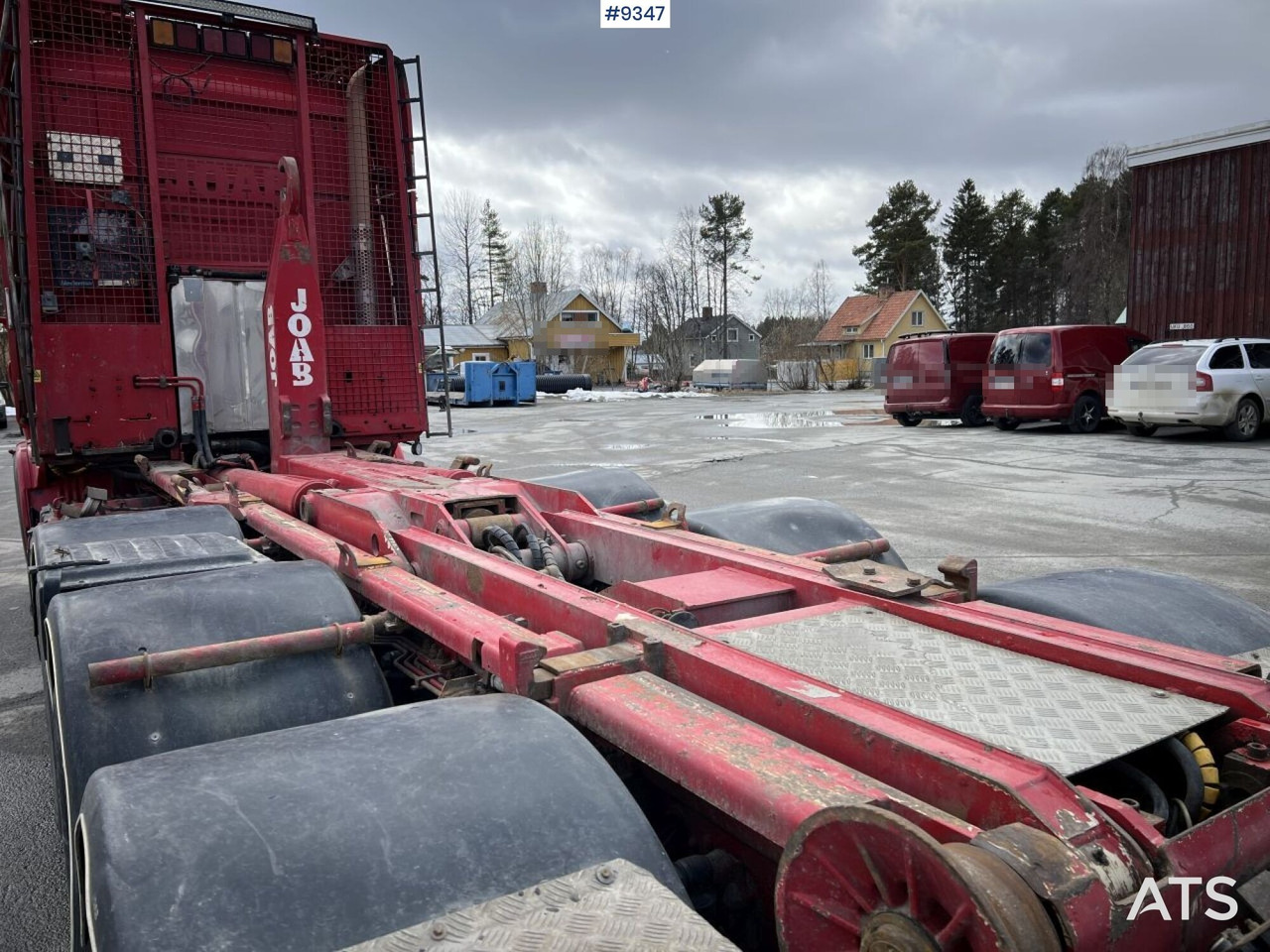 Hook lift truck Scania R500 Tridem Hooklift (VIDEO)