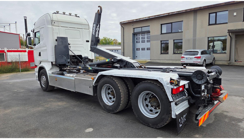 Hook lift truck Scania R520 6X4