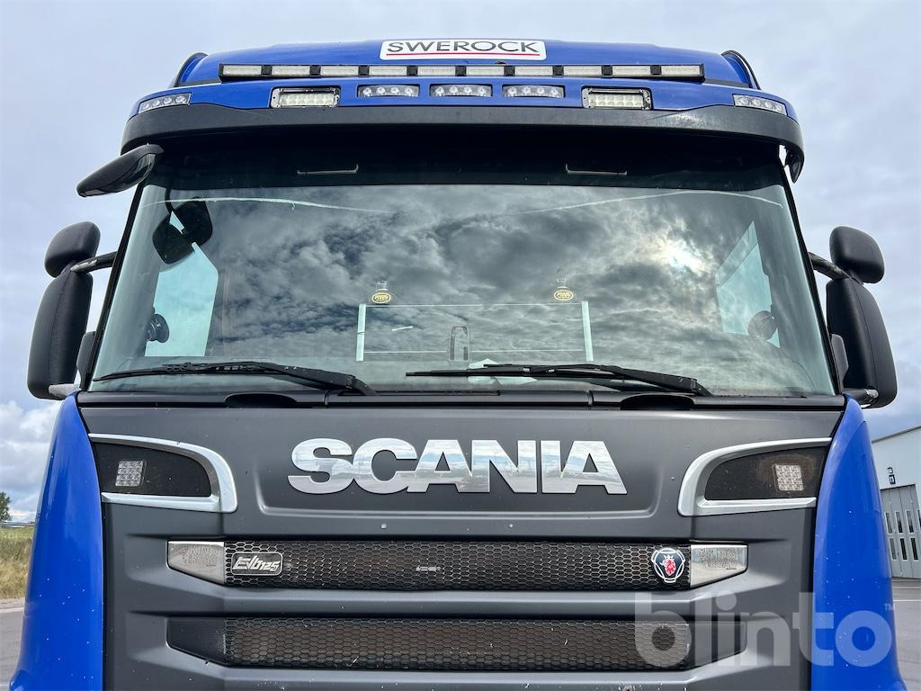 Hook lift truck Scania R520 6x2 JOAB L20