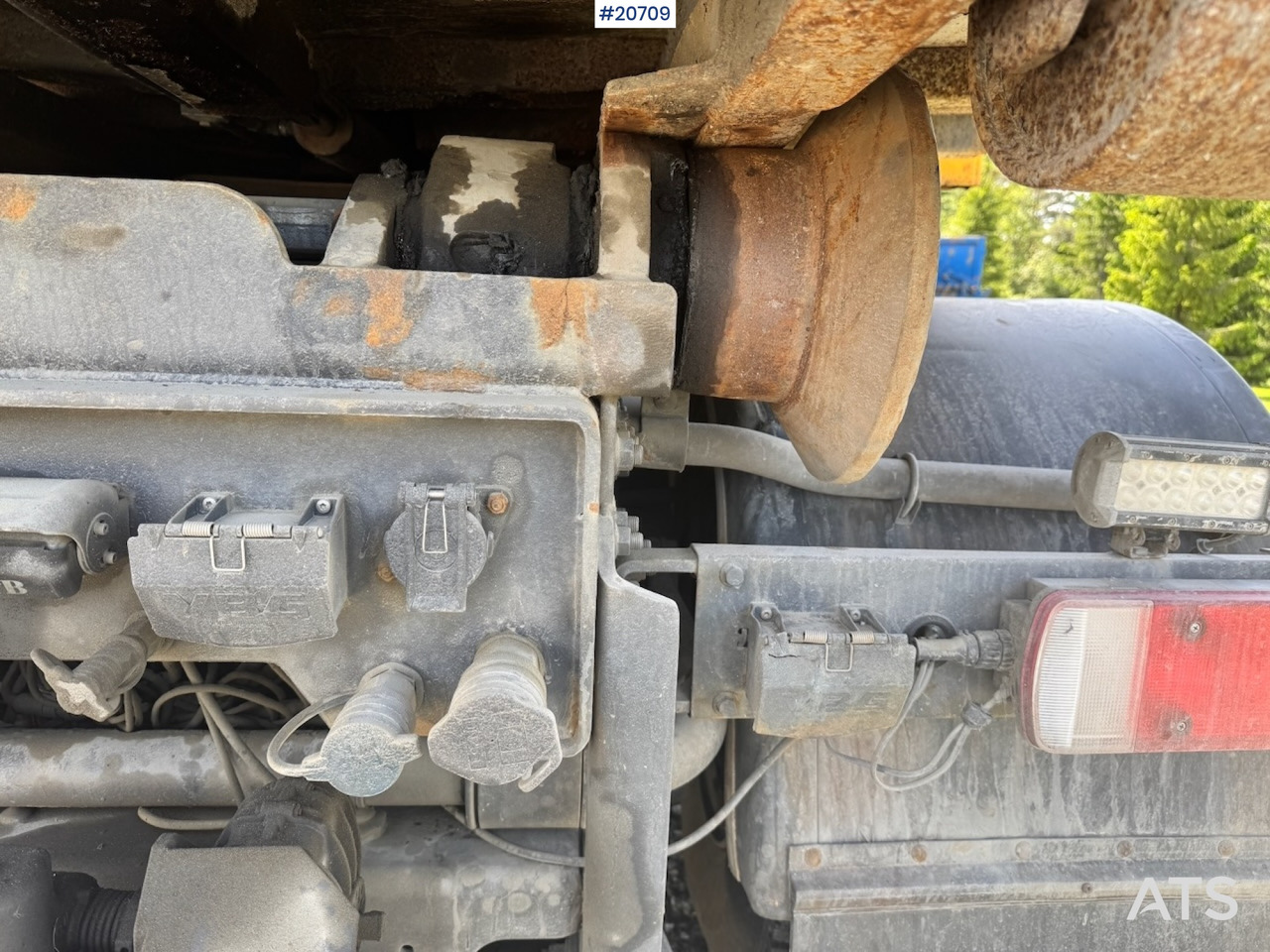 Hook lift truck Scania R560