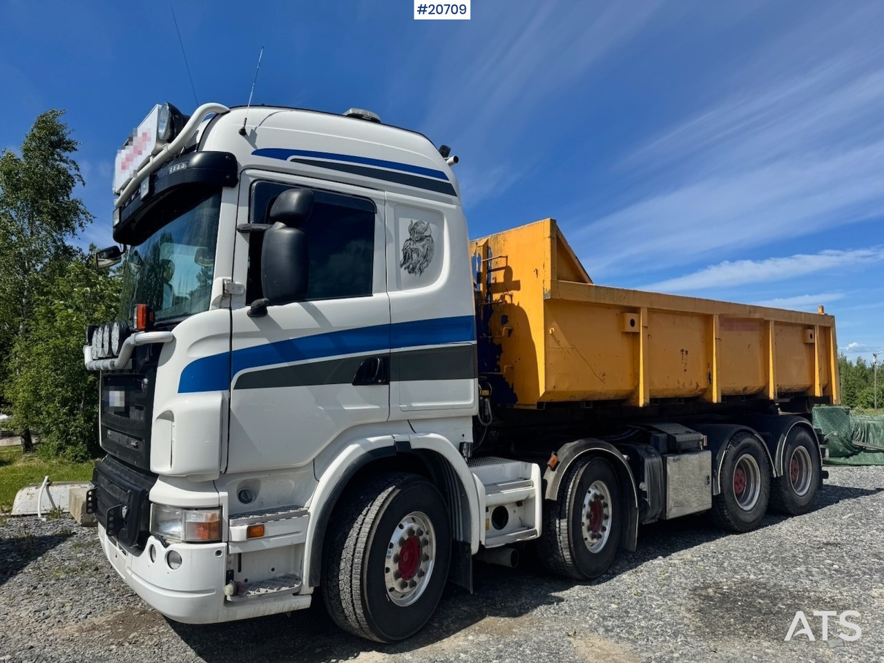 Hook lift truck Scania R560