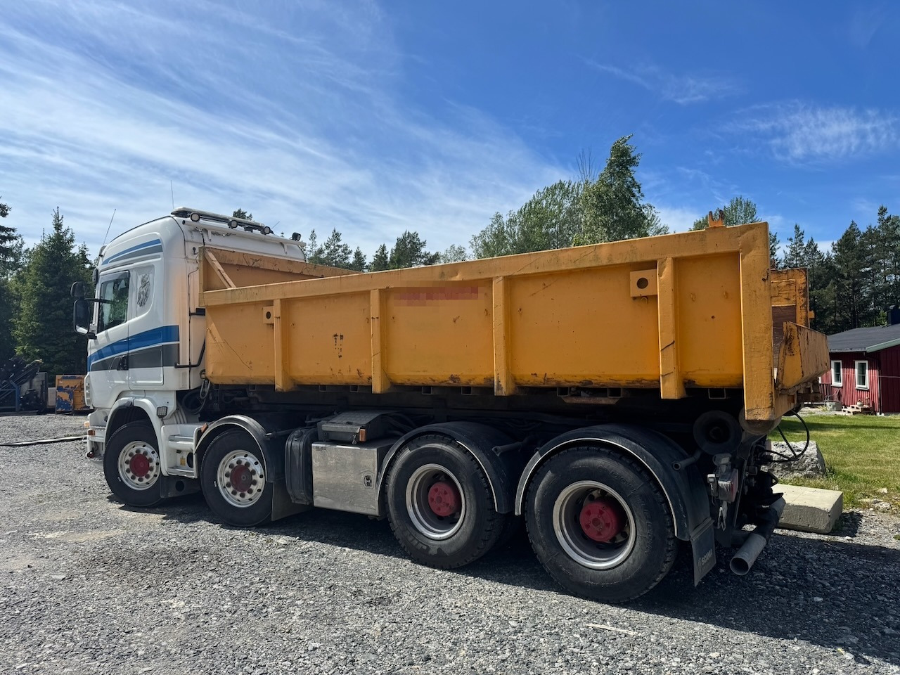 Hook lift truck Scania R560