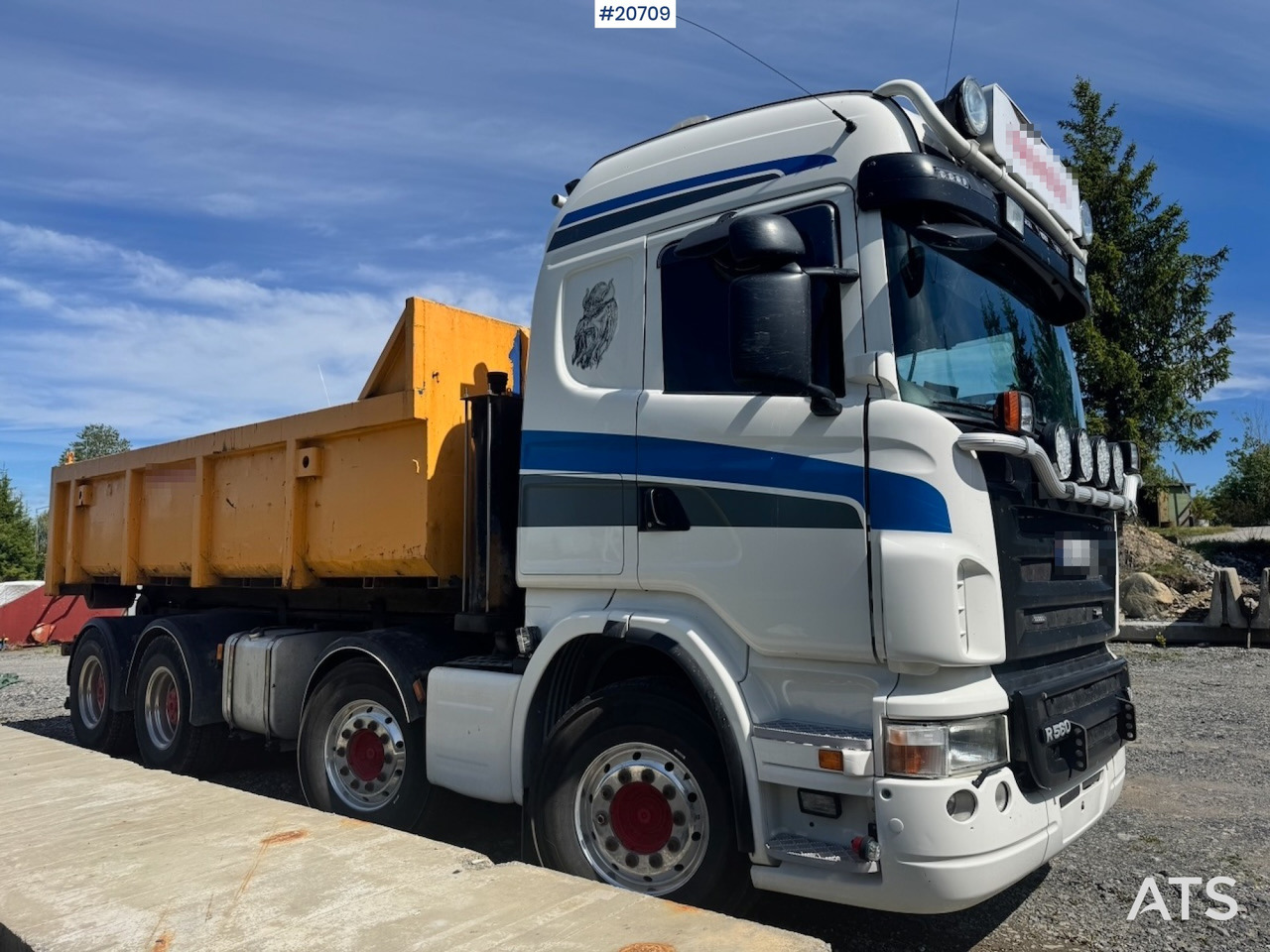 Hook lift truck Scania R560