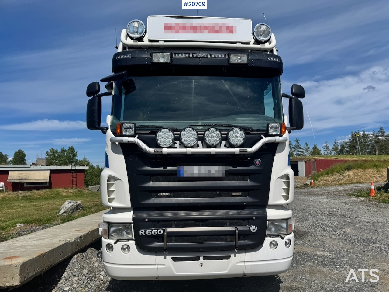 Hook lift truck Scania R560