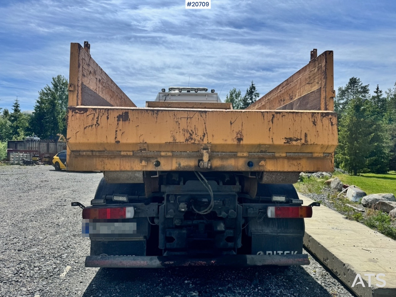 Hook lift truck Scania R560