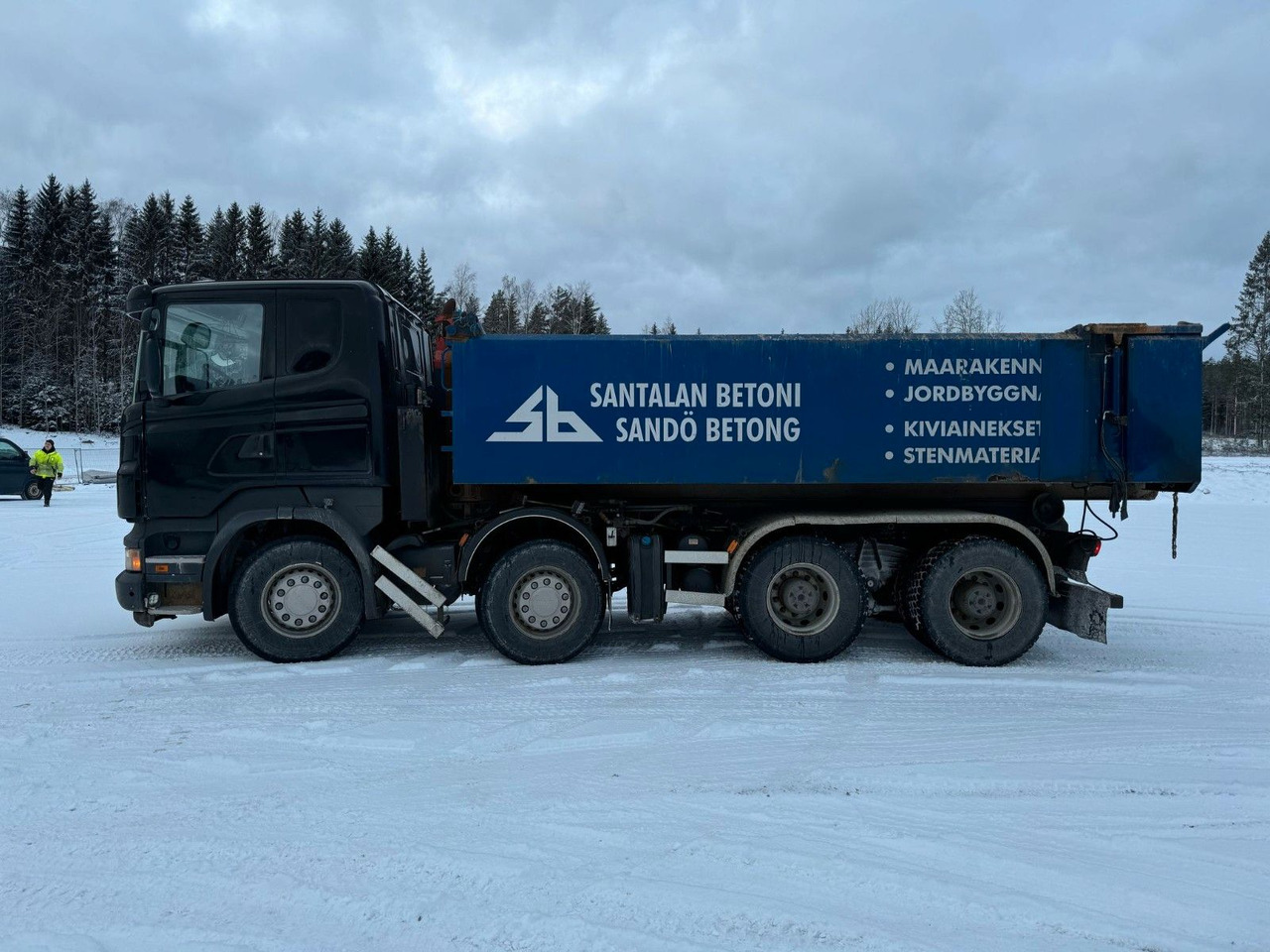Hook lift truck Scania R560 ABROLLKIPPER