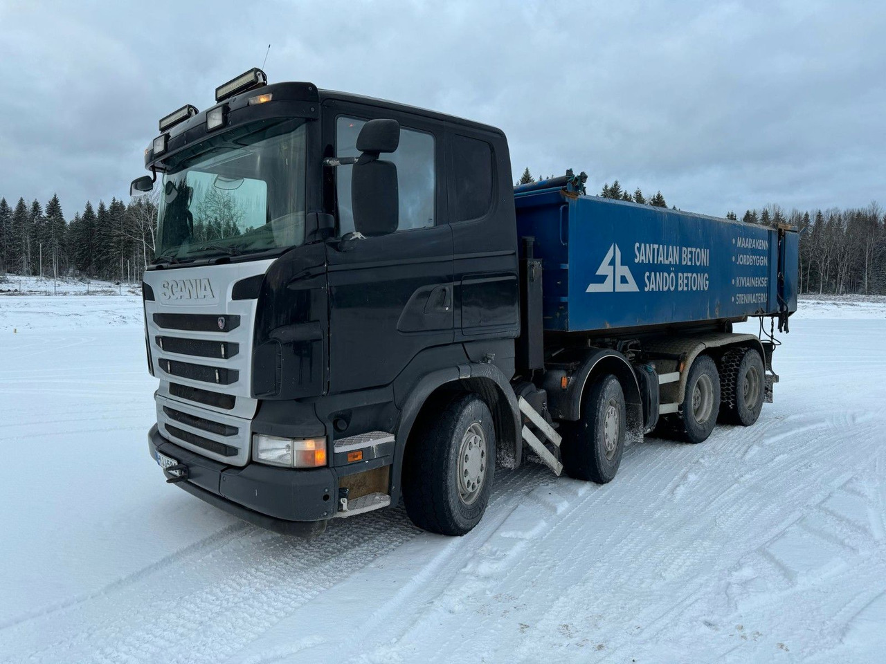 Hook lift truck Scania R560 ABROLLKIPPER