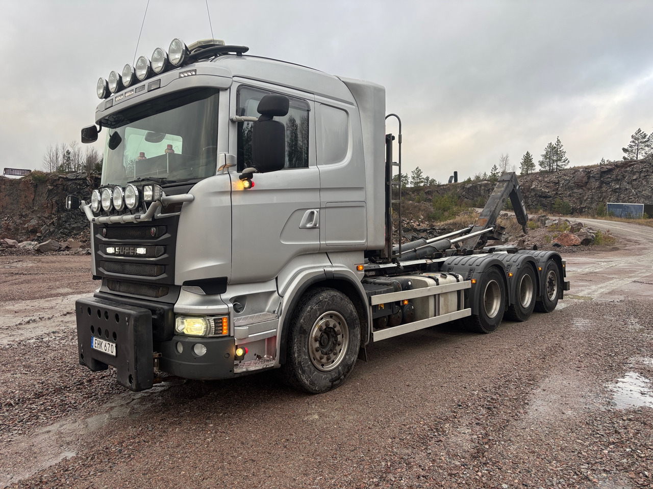 Hook lift truck Scania R580LB8X2*4HNB