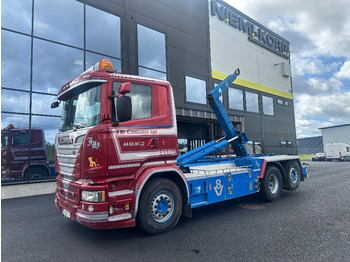 Hook lift truck Scania R580 6x2*4 