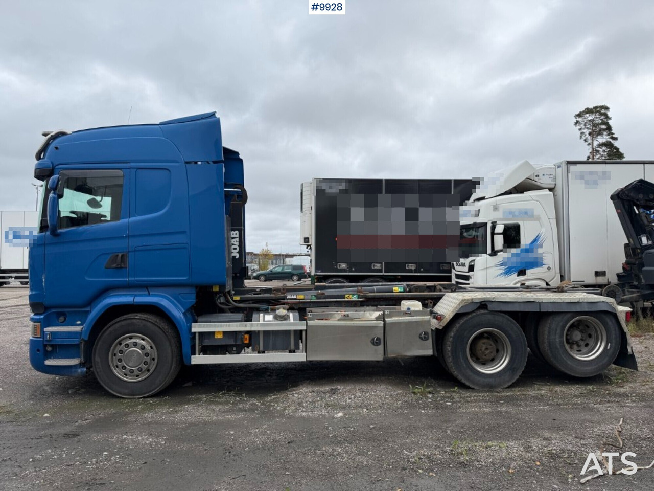 Hook lift truck Scania R580 Hook truck