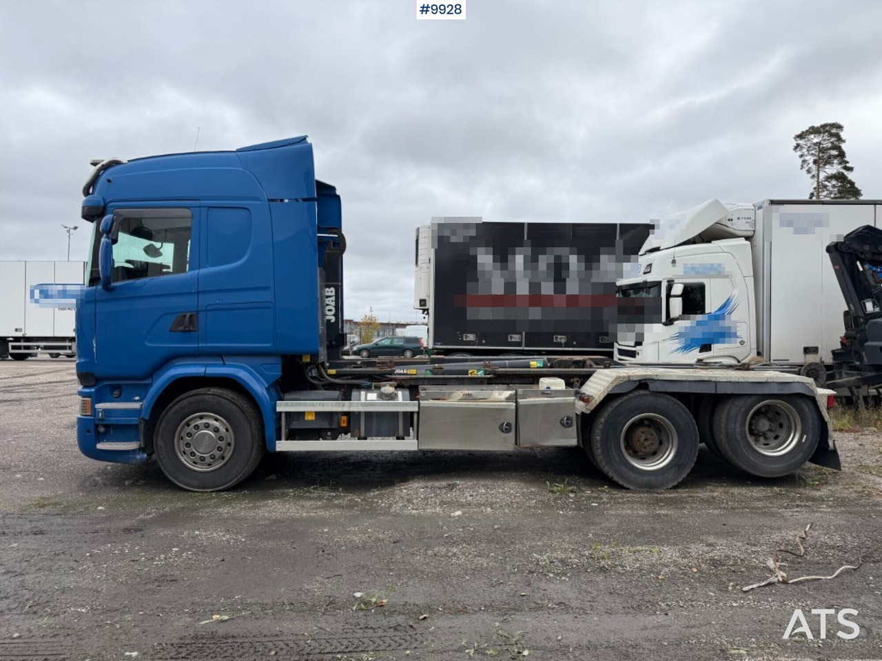 Hook lift truck Scania R580 Hook truck