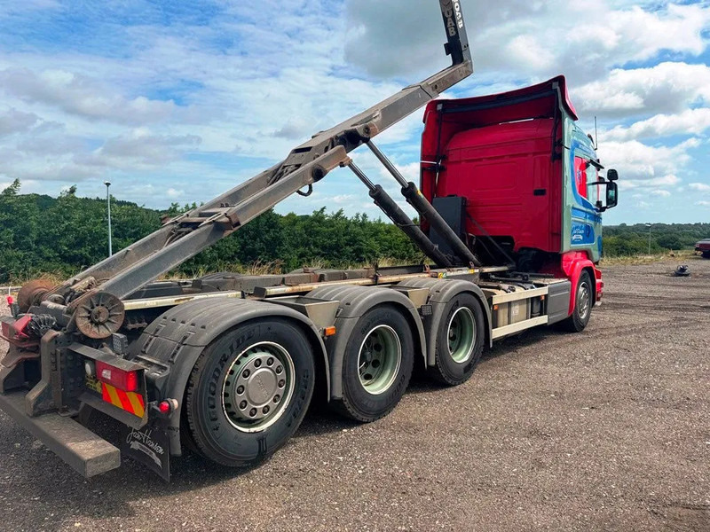 Hook lift truck Scania R580 V8 hoglift. Air / Air suspension.