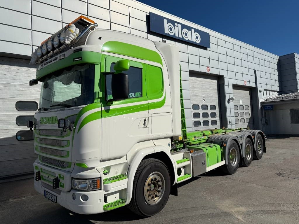 Hook lift truck Scania R580lb8x4*4hna