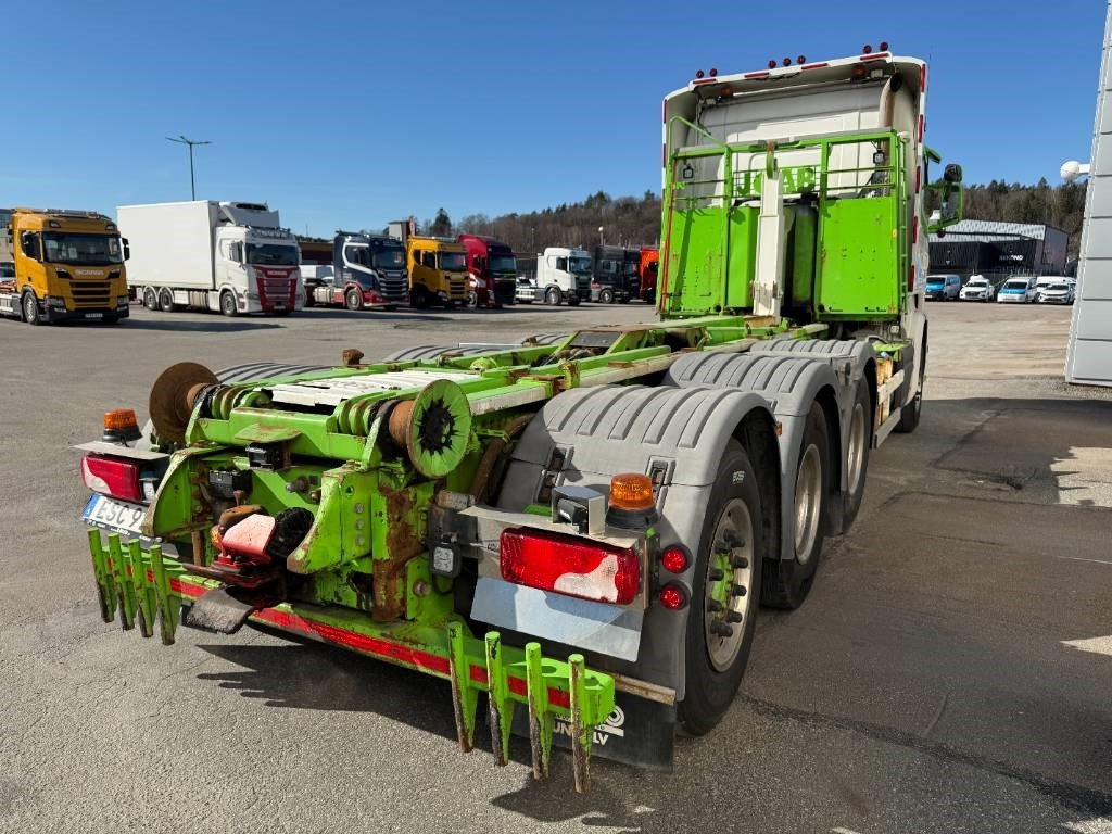 Hook lift truck Scania R580lb8x4*4hna