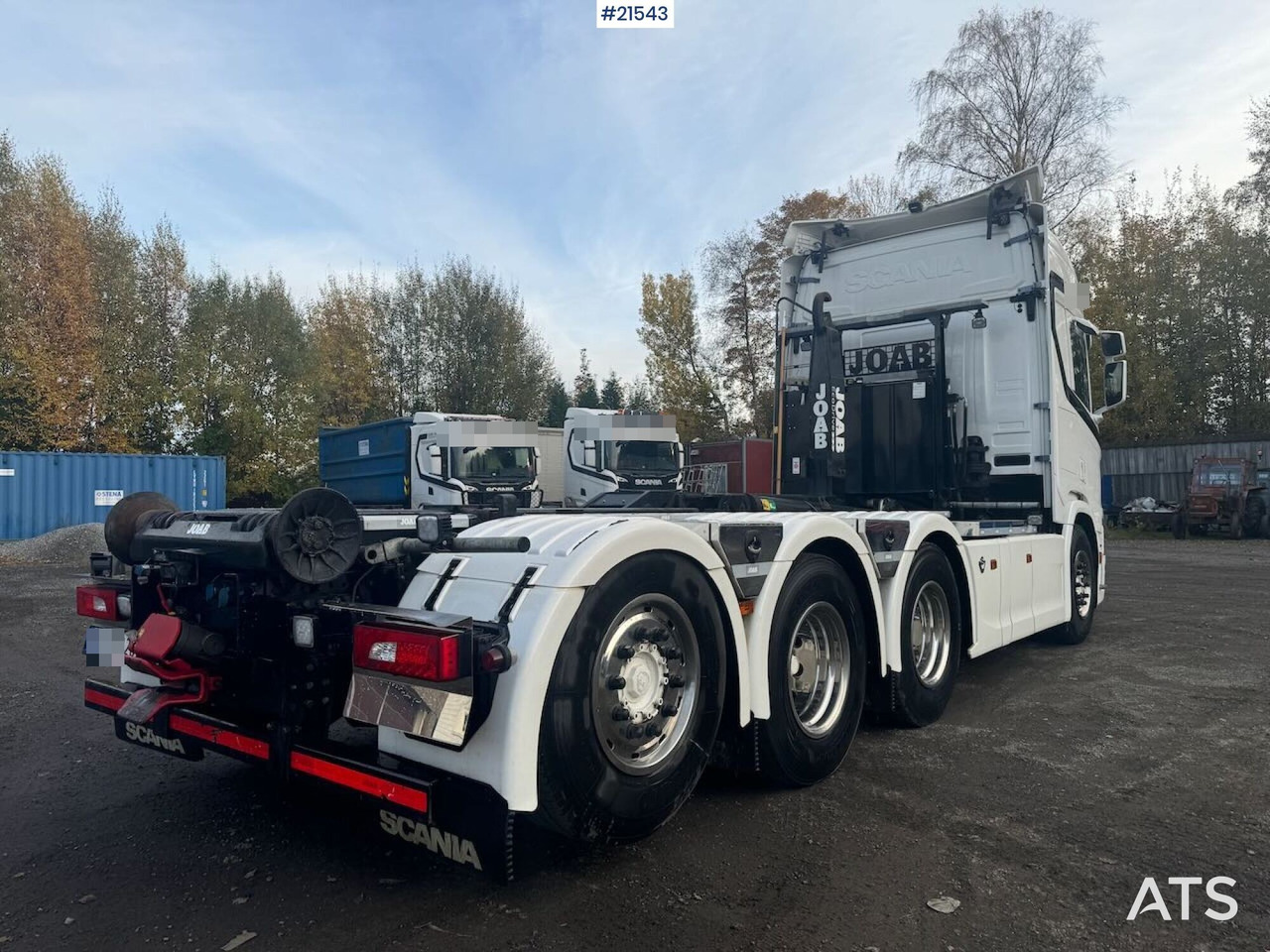 Hook lift truck Scania R660