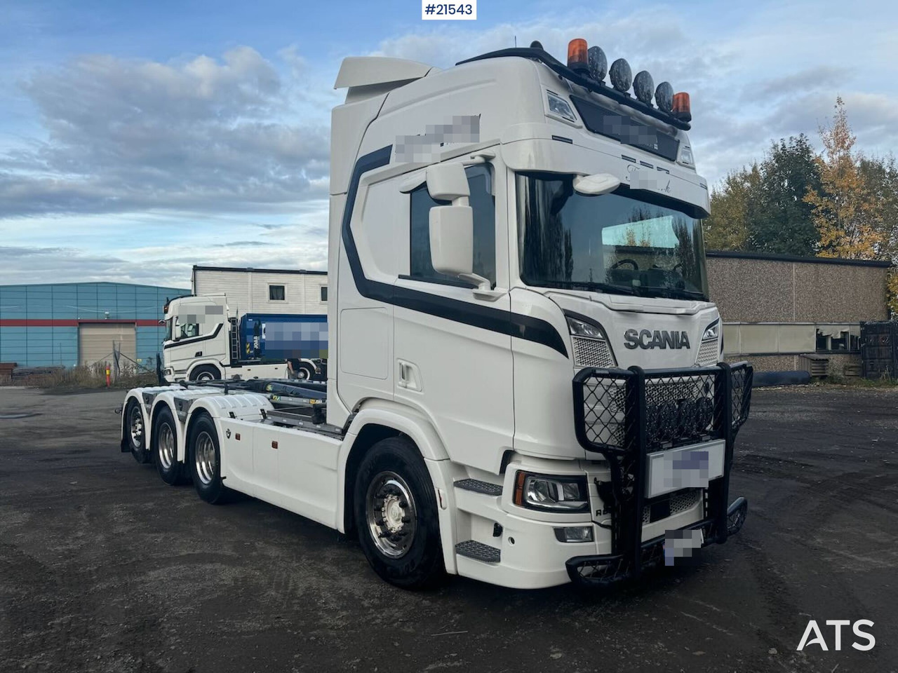 Hook lift truck Scania R660