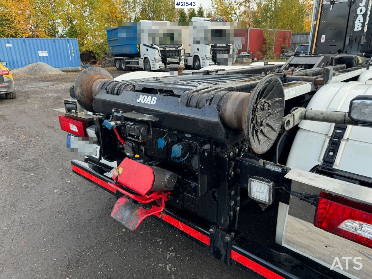 Hook lift truck Scania R660