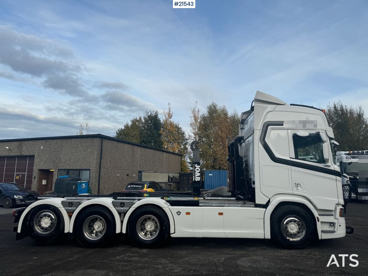 Hook lift truck Scania R660